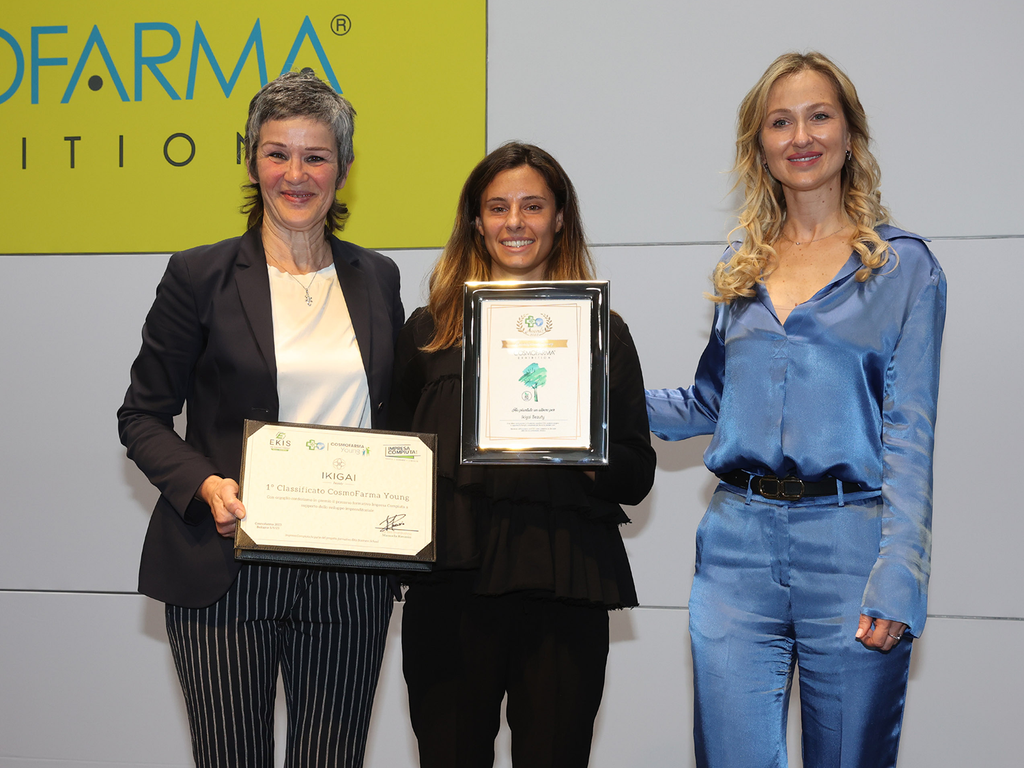 Ikigai Beauty primo classificato Cosmofarma young 2023