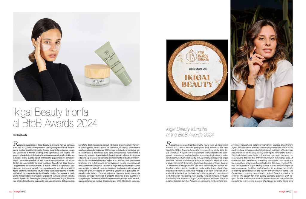 Magic Lake Como - Ikigai Beauty trionfa ai BtoB Awards 2024